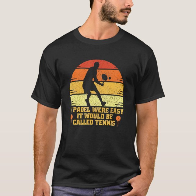 T-shirt Joueur Padel Tennis Sports 2 (Devant)