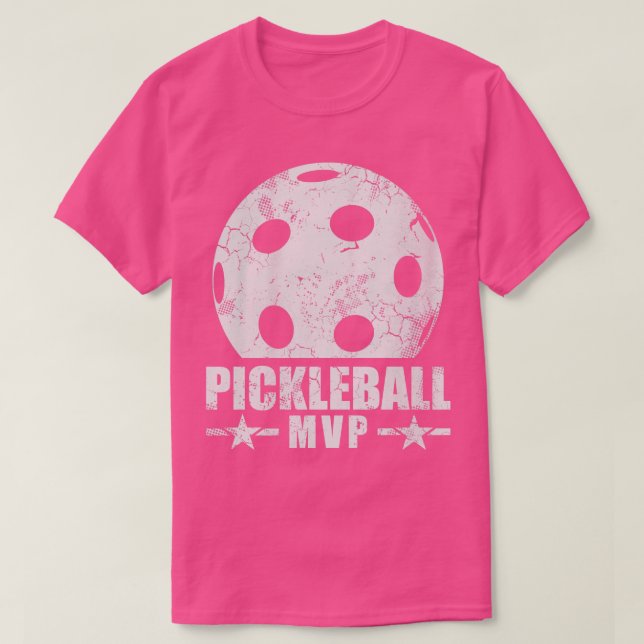 T-shirt Joueur Pickleball MVP Équipe Tournoi d'entraîneurs (Design devant)