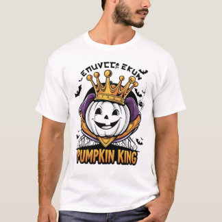 T-shirt Joueur Pourcentage du roi Citrouille