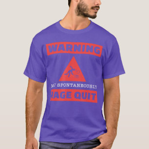 T-shirt Joueur Rage Quit pour hommes Cadeaux de jeu drôles
