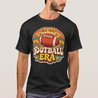 T-shirt Joueur Rétro Groovy Vintage De Mon Ère Footballist