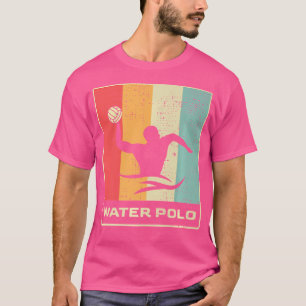 T-shirt Joueur Retro Water Polo Sur Funky Water Polo