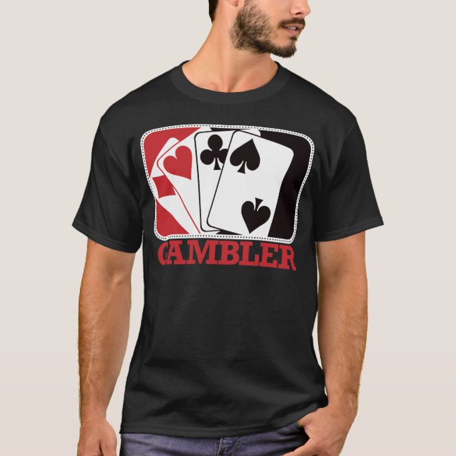T-shirt Joueur - rouge (Devant)