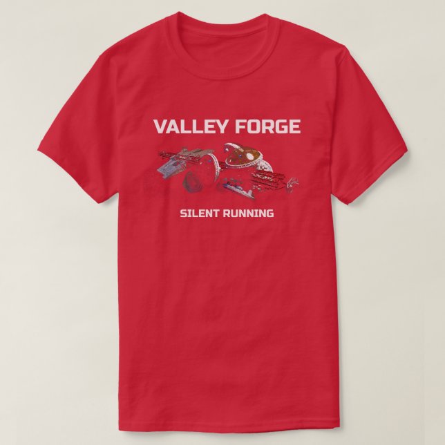 T-shirt Joueur Silent Running 1972 The Valley Forge Ready (Design devant)