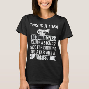 T-shirt Joueur Tuba Musicians Music Instrument Tuba