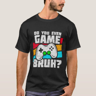 T-shirt Joueur Vidéo - Jeu En Ligne De Console Pc - Amusan