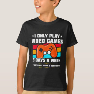 T-shirt Joueur Vidéo - Jeu En Ligne De Console Pc - Amusan