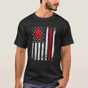T-shirt Joueur vintage Bocce Ball Fans Bocce Ball Pl