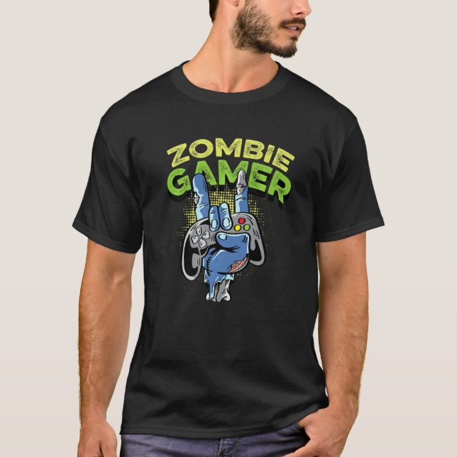 T-shirt Joueur zombie (Devant)
