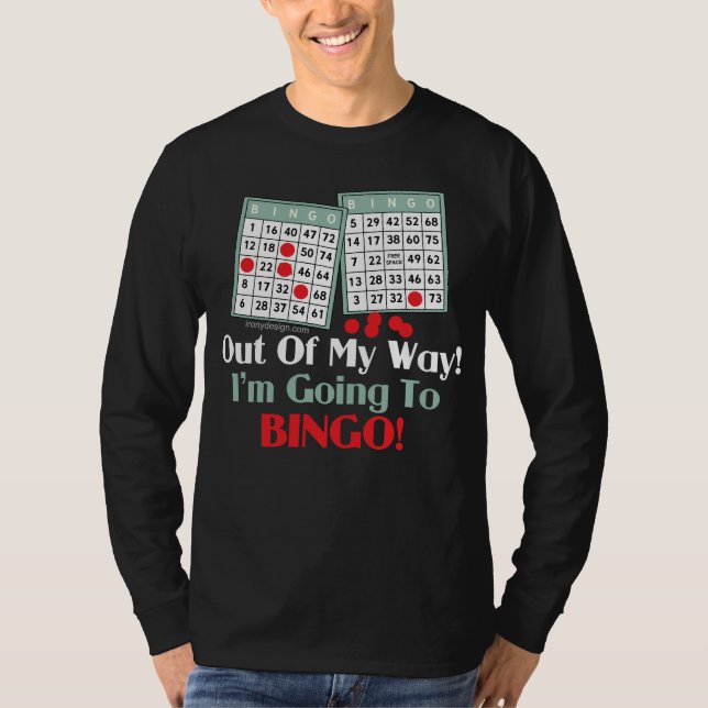 T-shirt Joueurs de bingo-test (Devant)