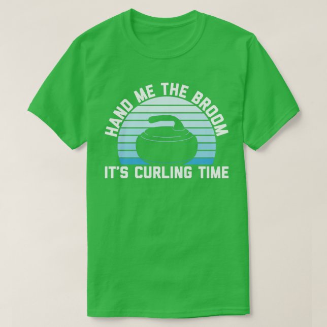 T-shirt Joueurs de curling 1 (Design devant)
