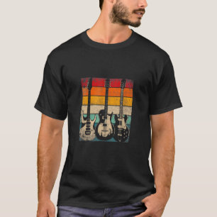 T-shirt Joueurs de guitare cool Hommes Femmes Guitare acou