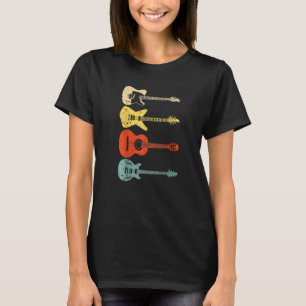 T-shirt Joueurs de guitare cool Hommes Femmes Guitare acou