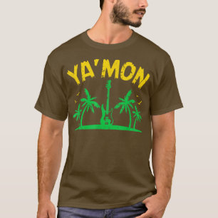 T-shirt Joueurs de guitare de basse reggae Yamon