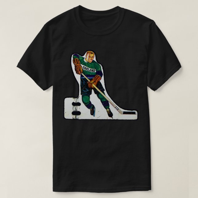 T-shirt Joueurs de hockey de table Coleco Oakland Seals TS (Design devant)