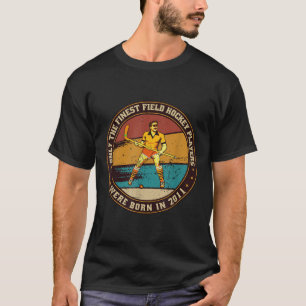 T-shirt Joueurs de hockey sur gazon nés en 2011 Anniversai