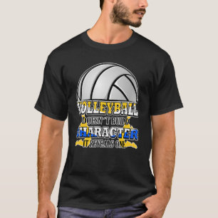 T-shirt Joueurs de volley-ball Équipe de volley-ball Sport