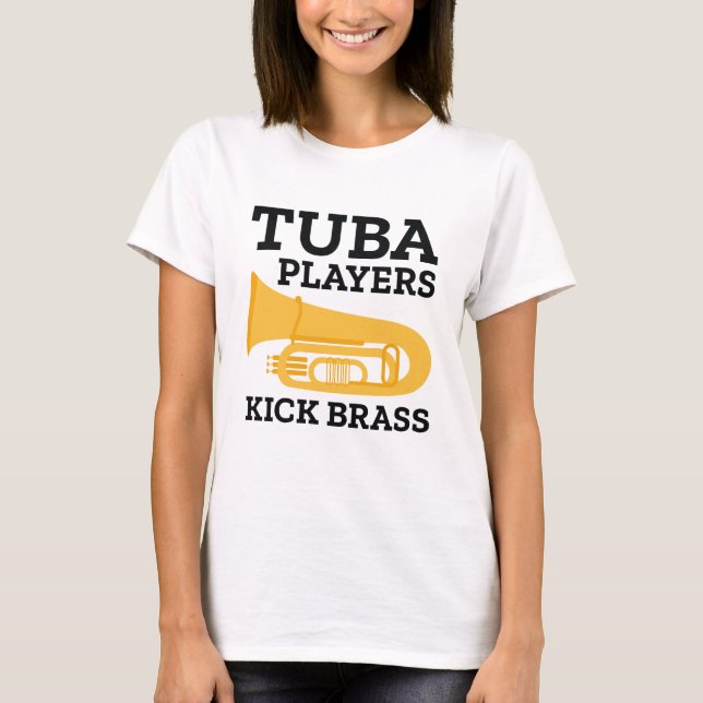 T-shirt Joueurs Tuba en laiton (Devant)