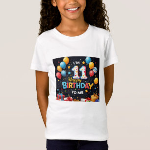 T-Shirt Joueuse 11e anniversaire de Bash Girls
