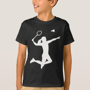 T-shirt Joueuse de badminton