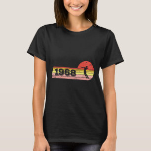 T-shirt Joueuse de badminton Née en 1968 Femmes Vintages d
