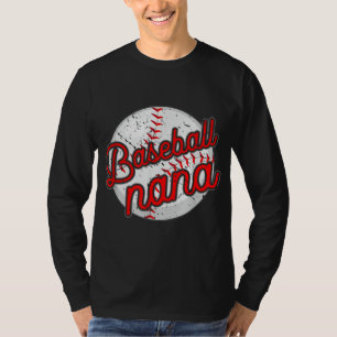 T-shirt Joueuse de baseball Nana de baseball Grand-mère Mè