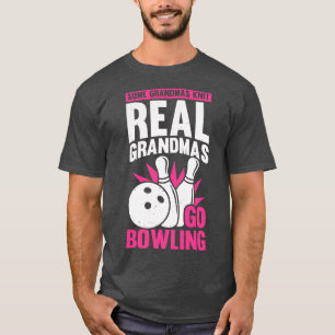 T-shirt Joueuse de bowling grand-mère Bowler grand-mère ca