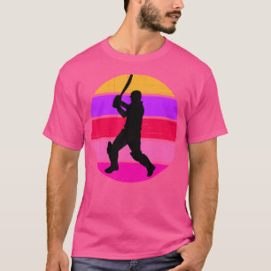 T-shirt Joueuse de cricket Wo