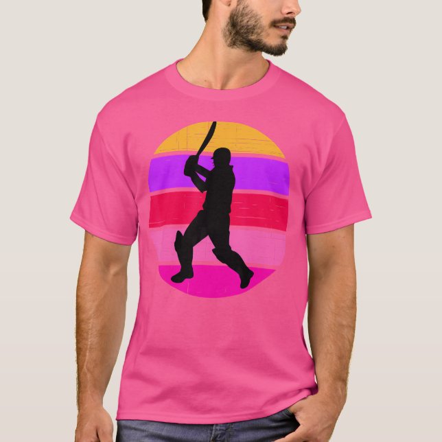 T-shirt Joueuse de cricket Wo (Devant)