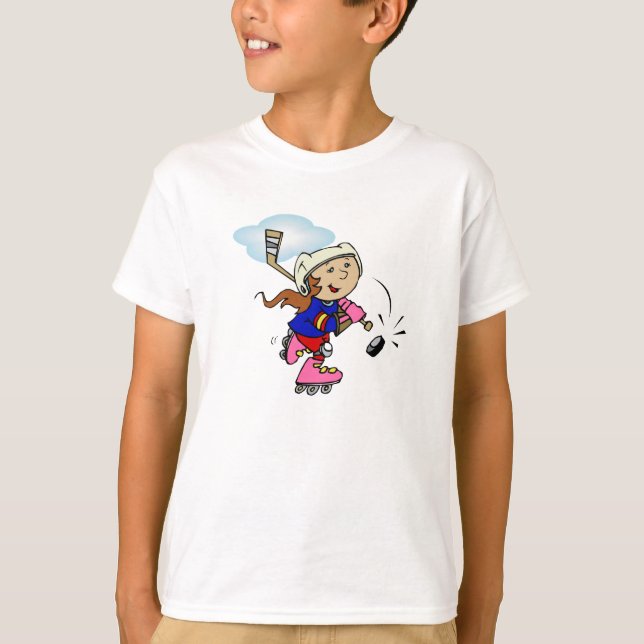 T-shirt Joueuse de fille (Devant)