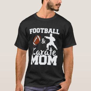 T-shirt Joueuse de football classique et maman de karaté K