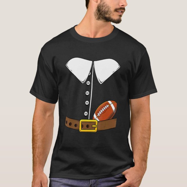 T-shirt Joueuse de football Thanksgiving Turquie Hommes Fe (Devant)