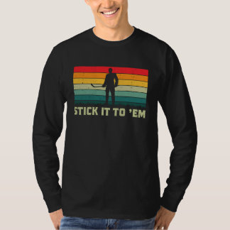 T-shirt Joueuse de hockey sur gazon Stick It To 'Em