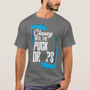 T-shirt Joueuse de hockey sur glace Joueuse de gardien de 