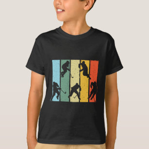 T-shirt Joueuse De Hockey Sur Glace Pour Hommes Femmes Jou