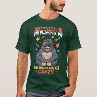 T-shirt Joueuse de jeux VR de jeu vidéo