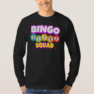 T-shirt Joueuse de l'équipe de bingo Lucky Bingo Luck Femm