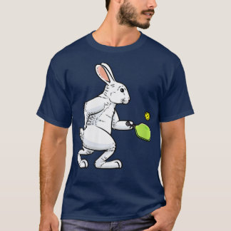 T-shirt Joueuse de Pickleball Femme Lapin Bunny Bunnies Es