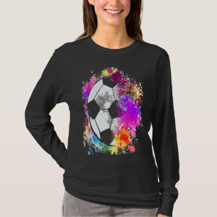 T-shirt Joueuse de soccer de l'équipe de gardien de but Ca