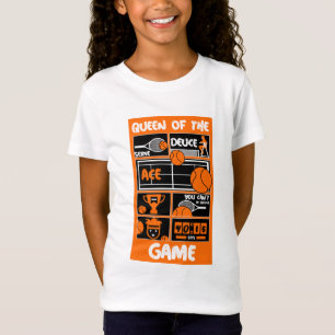 T-Shirt Joueuse de tennis junior féminine