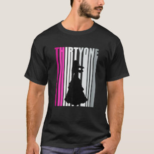 T-shirt Joueuse de violon 31e Joueuse Anniversaire