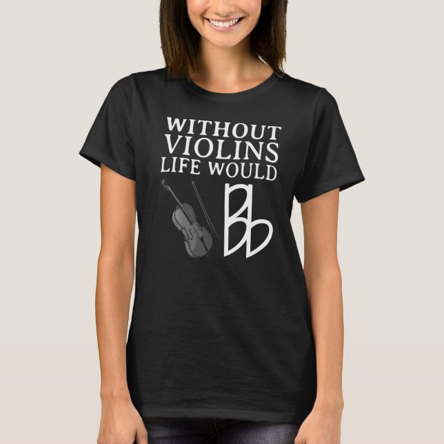 T-shirt Joueuse De Violon Pour Hommes Femmes Viola Fiddler (Devant)