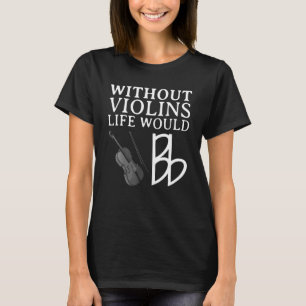 T-shirt Joueuse De Violon Pour Hommes Femmes Viola Fiddler