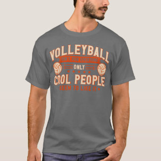 T-shirt Joueuse de volley-ball sportive amies de volley-ba