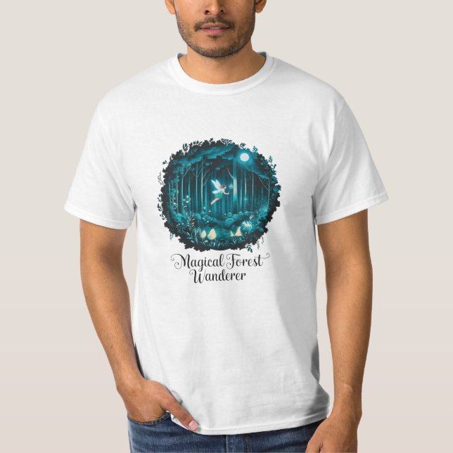 T-shirt Joueuse et enchanteresse Fairycore Art (Devant)