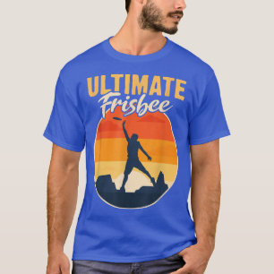 T-shirt Joueuse Retro Ultimate Frisbee Hommes Femmes Vinta
