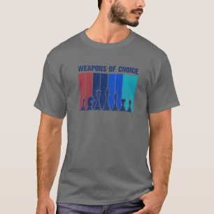 T-shirt Joueuses cool D'Échecs Art For Men Women Board Jeu