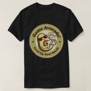 T-shirt Jouez à l'avocat ! Montez de niveau vos collations