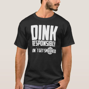 T-shirt Jouez au Pickleball avec modération Ne vous faites
