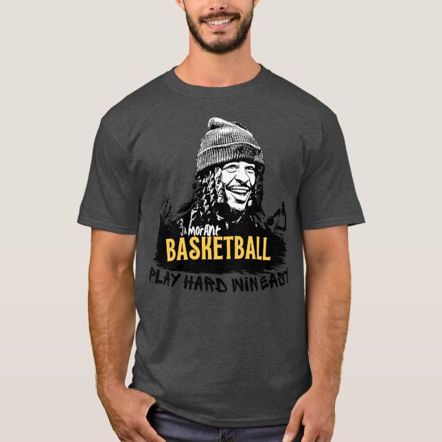 T-shirt Jouez Dur Gagnez Facilement (Devant)